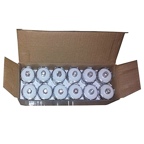 Tdltek Waterproof Submersible Led Lights Tea Lights For Wedding, Party, Decoration (12 Pieces Green) #TOP3