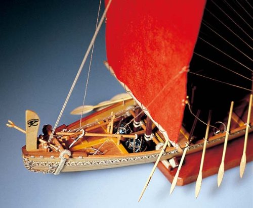 Amazon | 輸入木製帆船模型キット アマティ AM1403 エジプト古代船