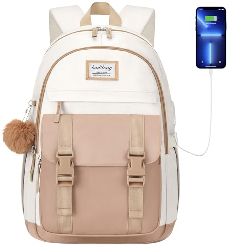 kadilong Mochila escolar para meninas adolescentes, mochilas para laptop para mulheres, estudantes universitários, mochila de viagem escolares Niña