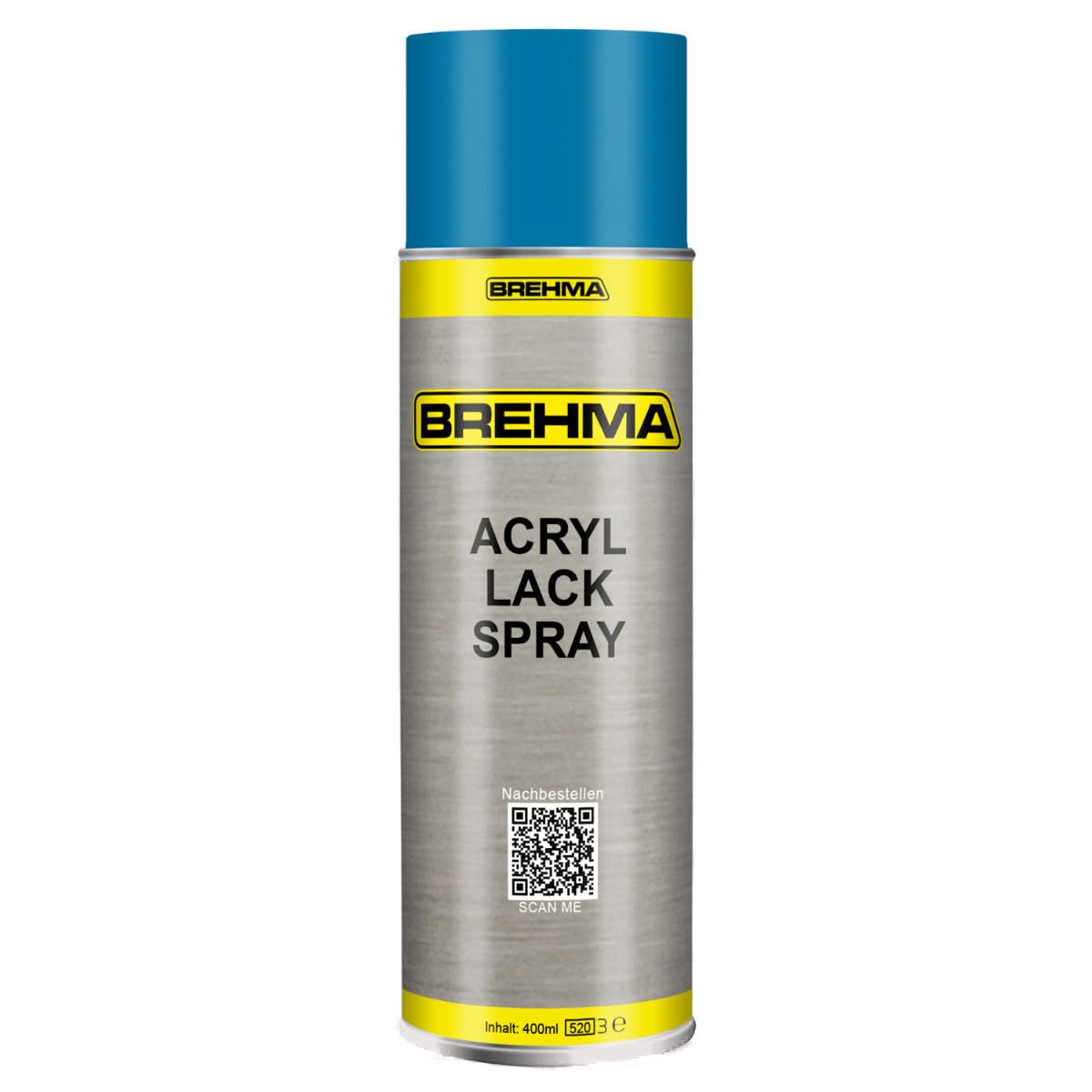 12x Acryl Lackspray Ral 5015 Himmelblau matt Lack Farbe Sprühfarbe 400ml