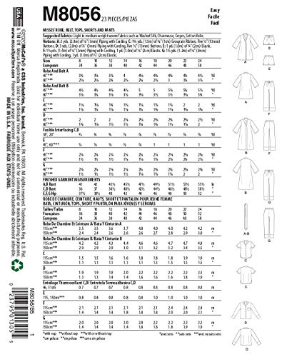 Patrons de robe et pantalon ajustables pour coudre à votre taille