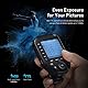 Godox XProII-C Blitzauslöser für Canon Kamera, TTL 2.4G HSS 1/8000S, manuelle TCM-Funktion, großer LCD-Bildschirm, Blitzsender, kompatibel mit Canon R5 R6 5D 6D
