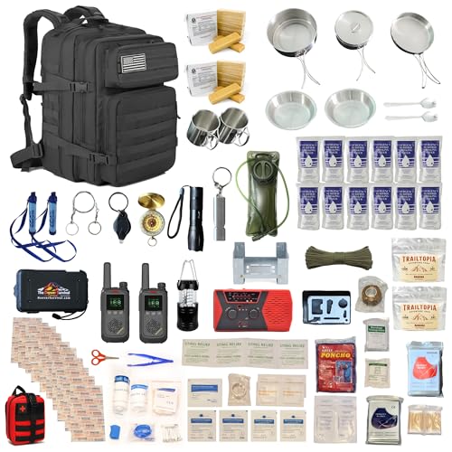 Denver Premium 72 Hour Survival Backpack with Supplies