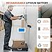 MEIYA Heavy Duty Shipping Scale, 660 lb Industrial Platform Scale for Packages, 0.1 lb Accuracy Postal Scale for Small Business & Warehouse with LB/KG, Counting, Tare & LCD, Lithium Battery & Adapter