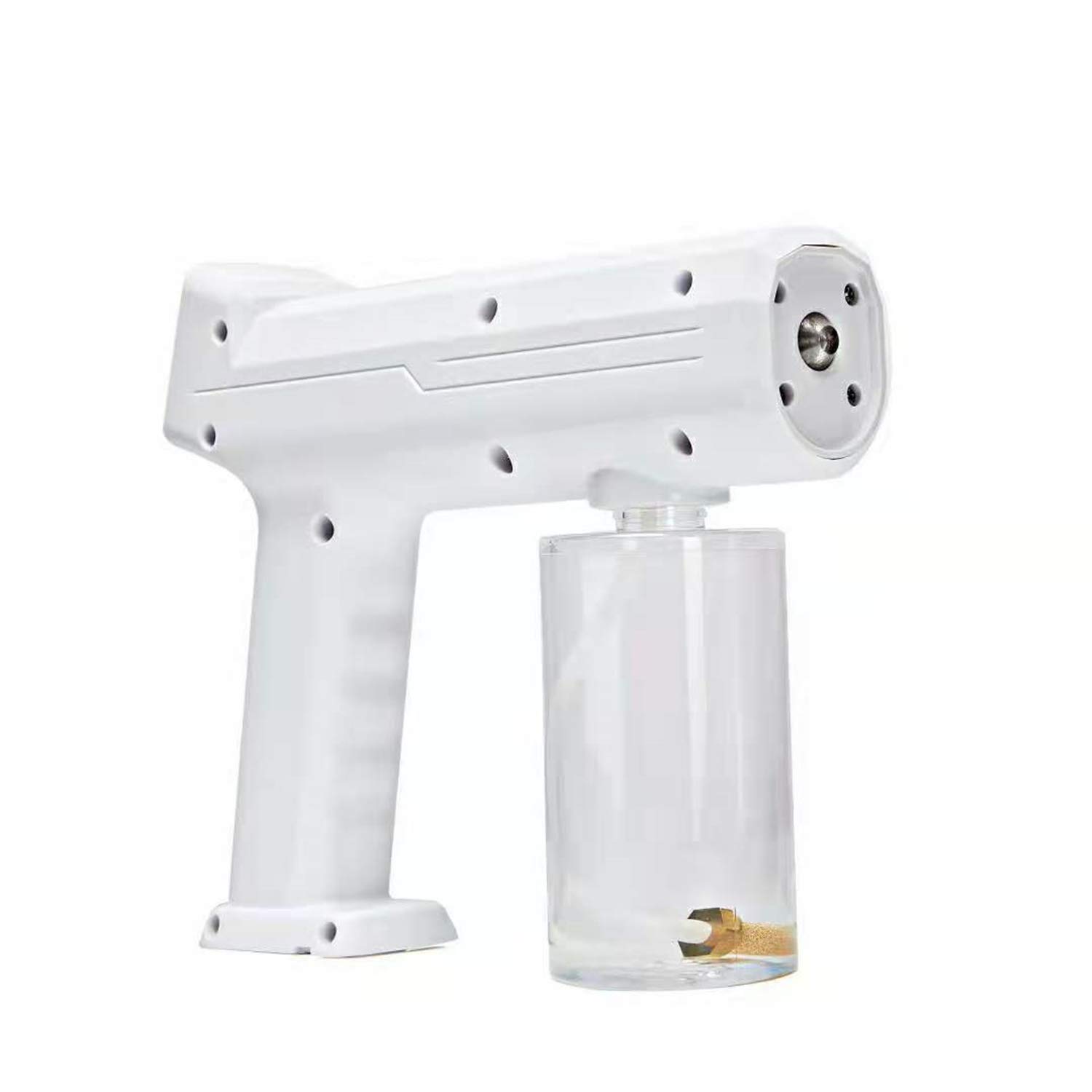 ZYC 300ML Fogger Machine Wireless Electric Disinfettante Sprayer Disinfettante Blue Light Nano Steam Spray Gun Sterilizzazione Nano Spray Gun per Home Office