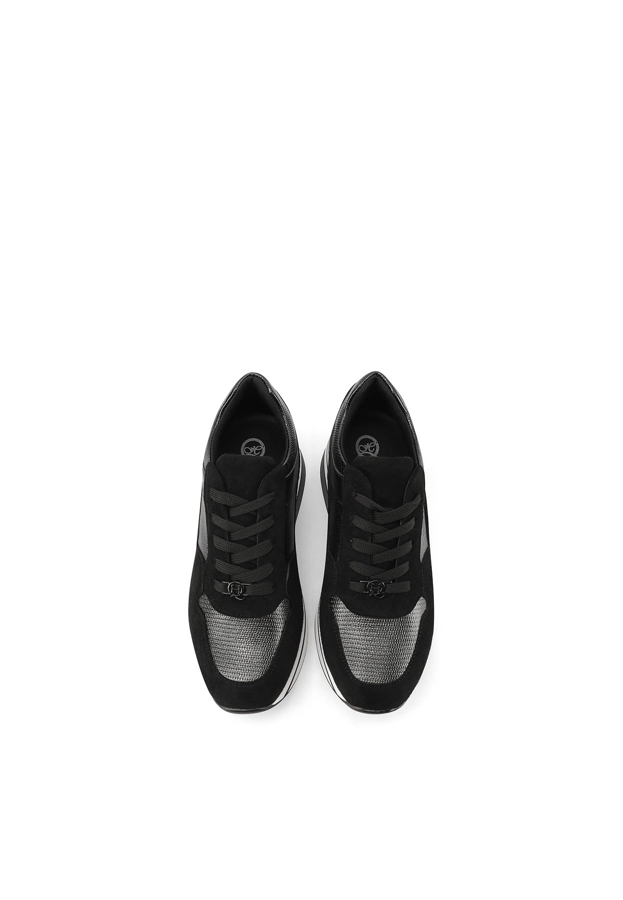 QUEEN HELENA Zapatillas de deporte con cuña Zapatillas Platform Mujer X31-22