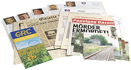Stadtkrimis Exit Escape Stadtführung ThinkFun - Cold Case: Der letzte Zug. Der Krimi im eigenen Heim. was ist passiert? EIN Rätsel-Spiel für Einen oder in der Gruppe ab 14 Jahren