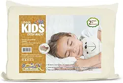 Travesseiro Nasa Visco Elástico Kids 3 Peças - Extra Macio