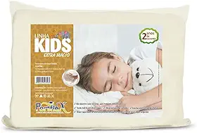 Travesseiro Nasa Visco Elástico Kids 3 Peças - Extra Macio