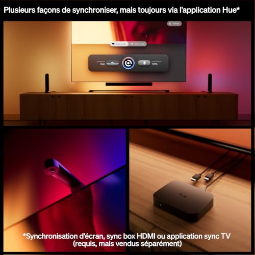 Philips Hue Lightstrips Play Gradient Lightstrip 65” - vue 8