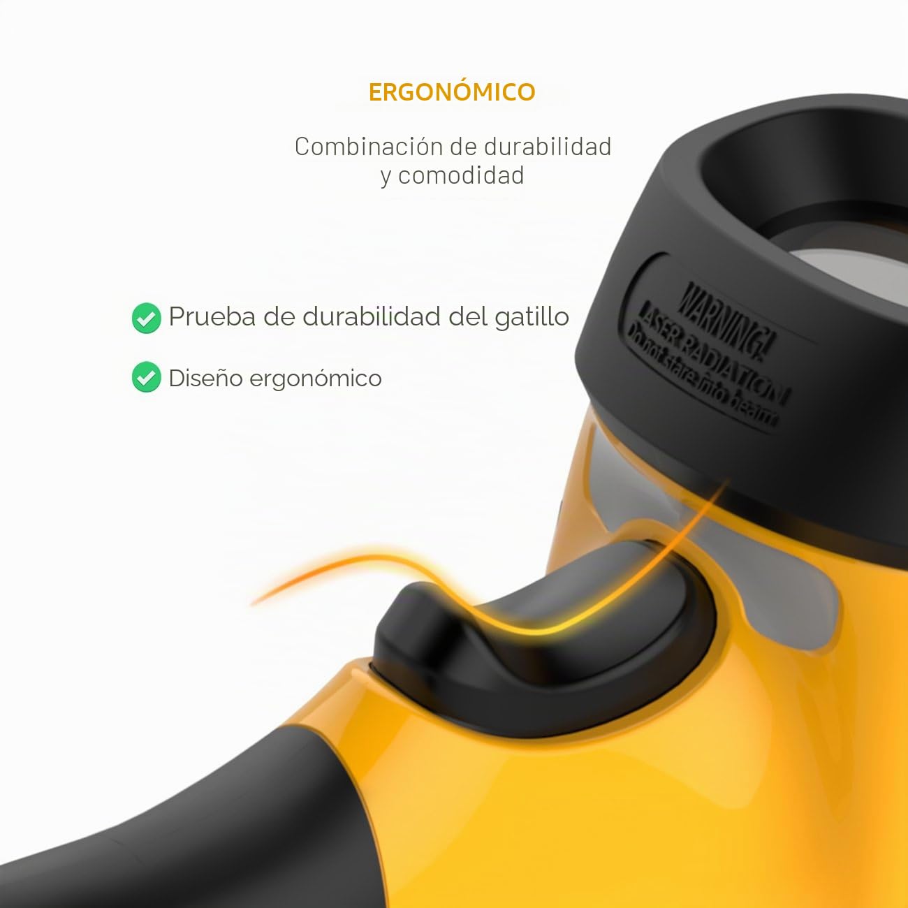 Inateck Lector Codigo Barras Escáner de Códigos Inalámbrico 2.4GHz Barcode Scanner | Alcance 60m Batería 2600mAh Duración batería Uso ininterrumpido 1 Mes Lectura automática rápida y precisa P6