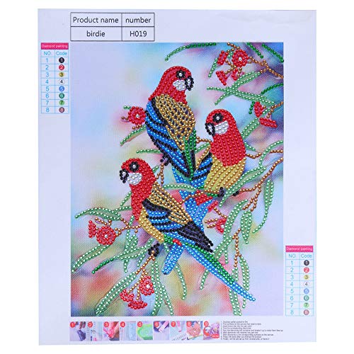 Leeofty DIY 5D Pintura Diamante Kits DIY Broca Pintura Diamante Needlework Pintura De Cristal Strass