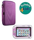 Navitech Purple Hard Protective Case Cover Compatible with Leap Pad XDi Ultra Kid's Tablet
