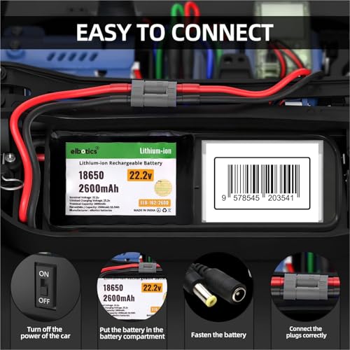 Image of 22.2V Li-ion 2600mAh 18650 Lithium ion Rechargeable Battery Pack 6S 22.2V 25.2V Battery Pack for Power Bank and Ideal for Multi-Purpose Applications in Robotics Electronics and More