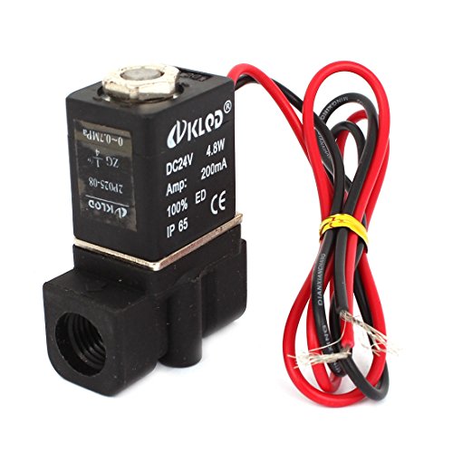 Électrovanne 2/2 voies DC 24V haute précision pour circuit air comprimé