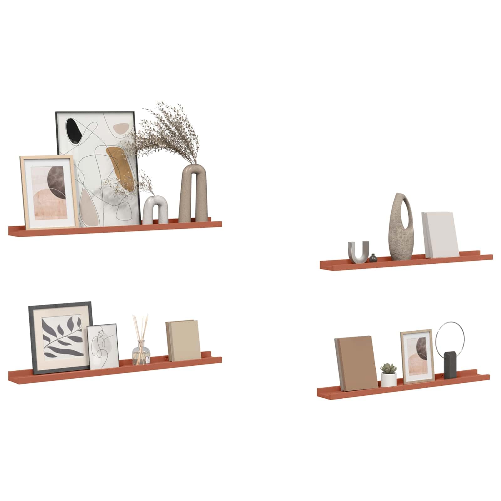 Mesa consola clásica blanca 110 x 35 x 80 cm de madera maciza de pino y MDF con chapa Paulonia, 2 cajones y estante para salón, entrada o comedor,