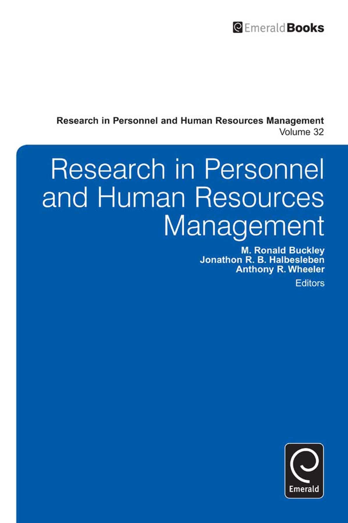 Buy Research in Personnel and Human Resources Management (32) — BookShops.in