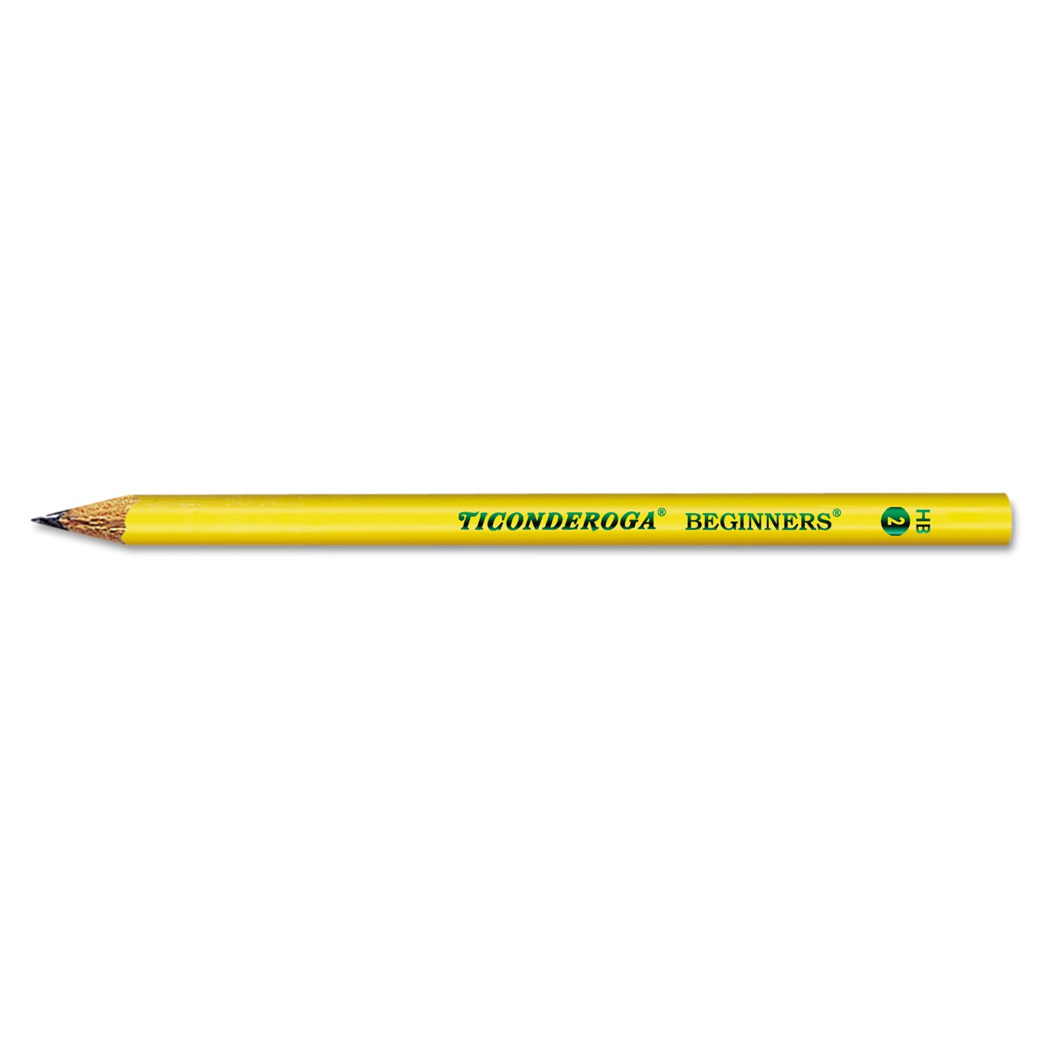 DIX13080 - Dixon Ticonderoga Beginners Wood Pencil w/o Erase