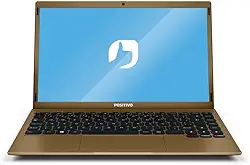 Notebook Positivo Motion Gold_Q4128CI-1 Intel® Atom® Quad Core™ Linux 4GB 128GB 14,1'' - dourado