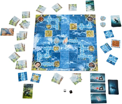 Brain Games, Flow, Familienspiel, 1-6 Spieler, ab 8+ Jahren, 15 Minuten, Deutsch, Mehrsprachig – Bild 6