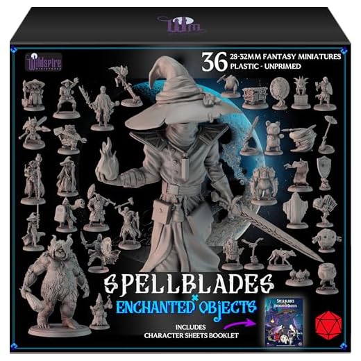 DND Spellblades & Enchanted Objects Miniatures