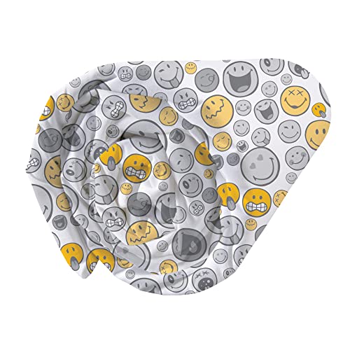 Smiley Draps Housses, Gris, 140 x 200 cm,, 4640000
