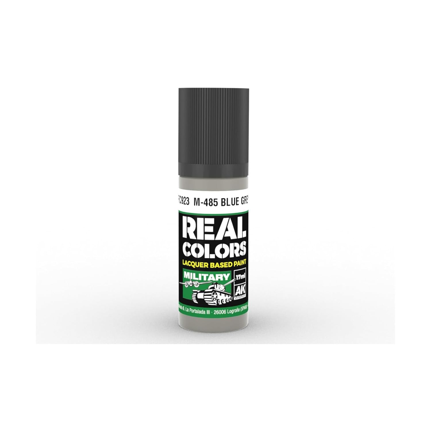 Amazon.com: AK Interactive Real Colors M-485 Blue Grey 17 ml