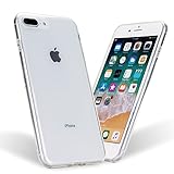 iPhone 8 Plus Case, iPhone 7 Plus Case Scratch Resistant Soft TPU Ultra Slim Light Weigh Crystal Clear Transparent Case for Apple iPhone 7 Plus iPhone 8 Plus All Carriers by iSee Case® (Clear)