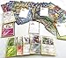 Pokémon : Lot de 2 Cartes Pokémon V / GX / EX Ultra Rare + 20 Cartes communes ou Peu communes française sans Double + 1 Top Loader et 1 Mini Carnet Mint TCG FR