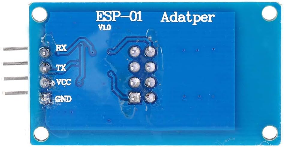 2Pcs/Set Adapter Module, Serial Port ESP-01 Adapter Module Transceiver Transparent Module 3.3V/5V