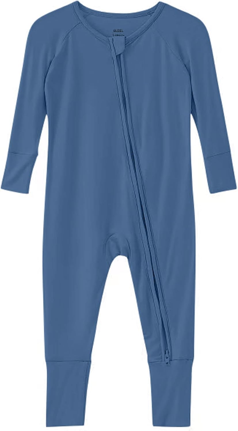 Baby Viscose from Bamboo Footless Pajamas Boys Girls Zippy Pjs Sleep 'N Play Romper - 0-24 Months - Image 4