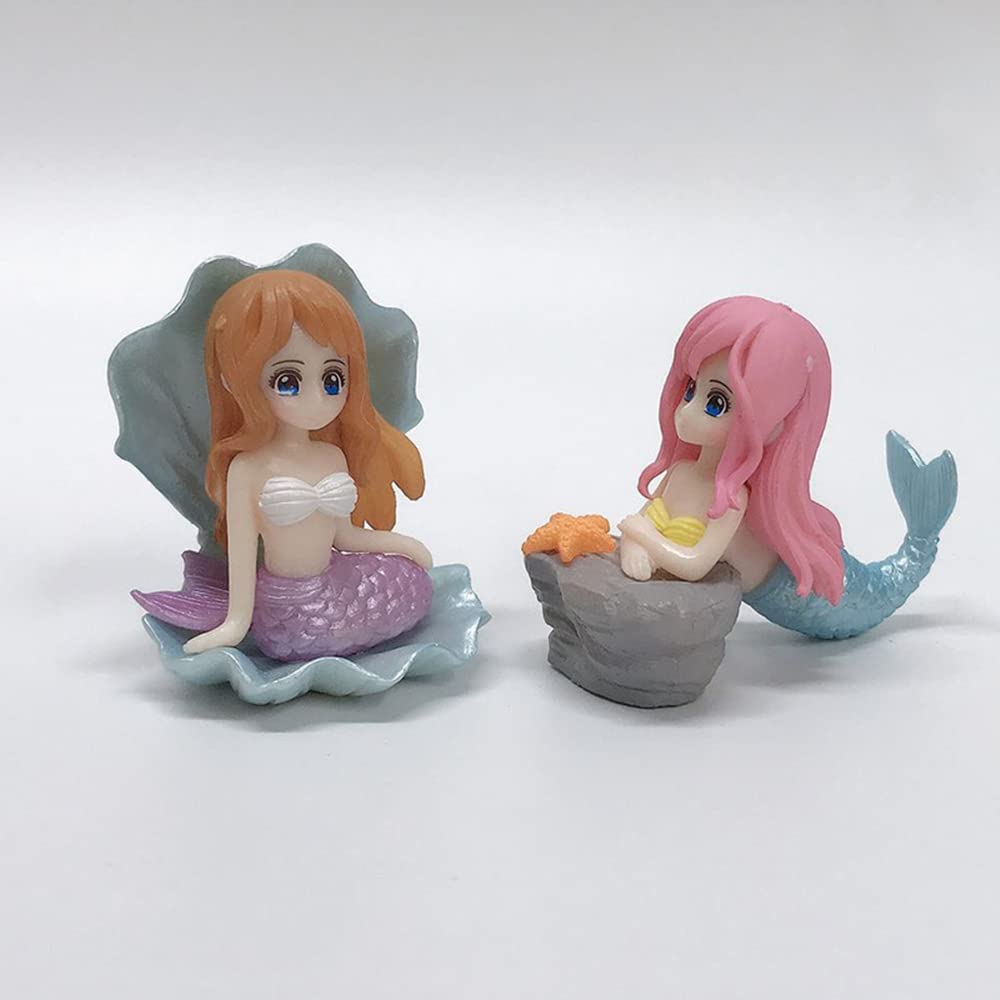 Amazon | MUYYIKA アクアリウム オブジェ 人魚姫 かわいい 水槽