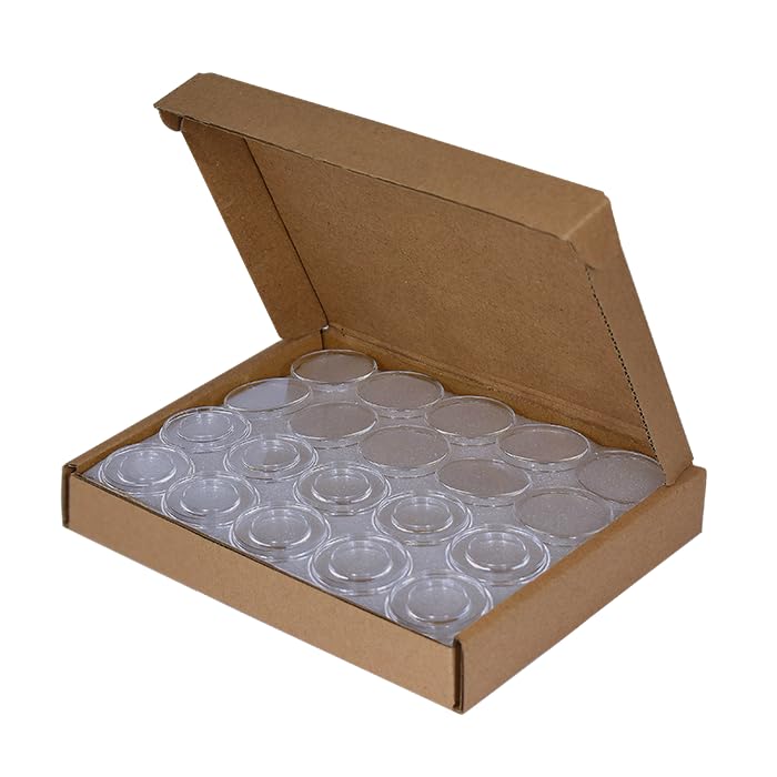 Direct-Fit Coin Capsules For Nickel size 21.2mm Box of 50