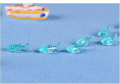 Exasinine 30 Pcs Whale Miniature Figurines Diy Accessories Kit Decoration Set For Fairy Garden Succulent Planter Moss Landscape Diy Terrarium Home Décor #TOP5