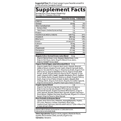 image for Garden of Life Raw Organic Perfect Food Green Superfood Juiced Greens 