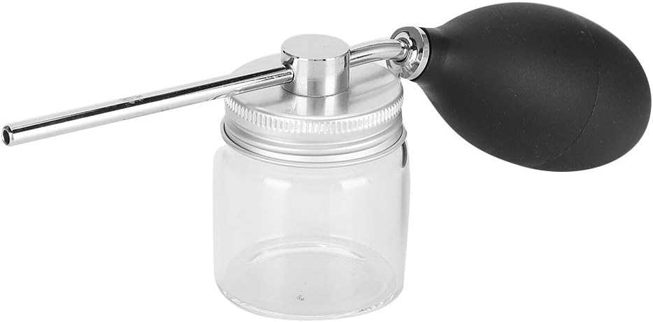 Hair Fiber Applicator, Hair Building Fibers Spray Bottle Hair Fiber with Glass Nozzle Powder Spray Bottle, Hair Atomizer for Hair Fibers (Hair increasing spray)