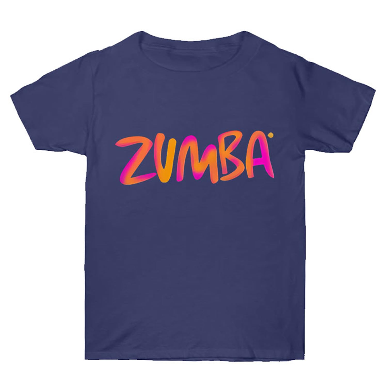 AllMonyba Women's Zumba Short Sleeve Workout Running T-Shirt Activewear Yoga Gym Tops Round Neck for Zumba Dance Training