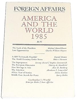 Paperback America and the World 1985 Volume 64, No. 3 Book