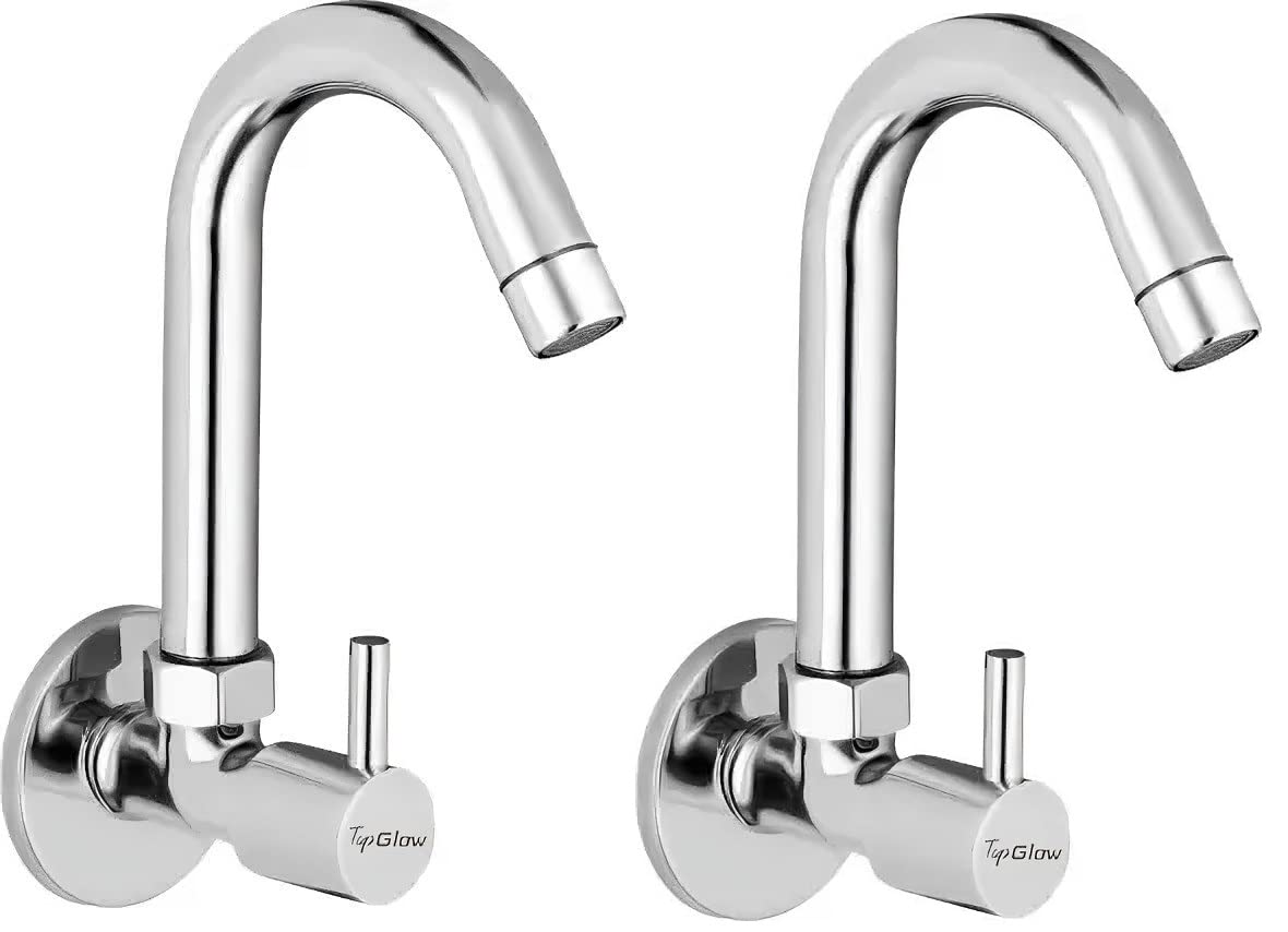 See full amazon price history chart for Tapglow Sink Cock Faucet/Tap | Turbo Sink Cock with Flexible Swivel Spout Faucet/Tap | Wall Mount with Chrome Finish for Kitchen Sinks, Brass Pack of - 2 Tapglow Sink Cock Faucet/Tap | Turbo Sink Cock with Flexible Swivel Spout Faucet/Tap | Wall Mount with Chrome Finish for Kitchen Sinks, Brass Pack of - 2 (B0C4Z81R14) Amazon Price History, Amazon Price Tracker