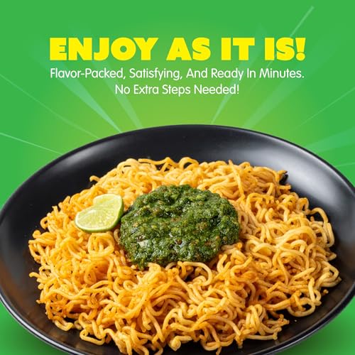 Image of Mi Sedaap Spicylicious Instant Fried Noodles, 3.03 oz, Pack of 40