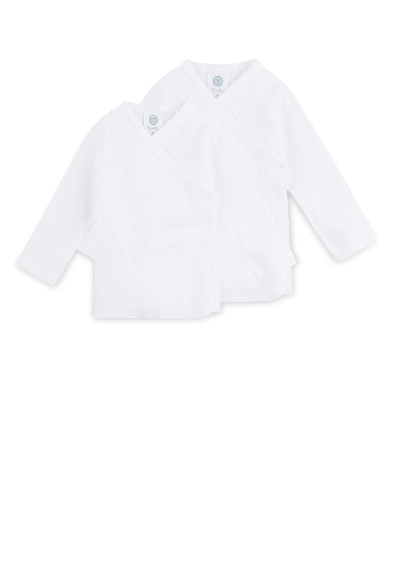 Sanetta Unisex Flügelhemd im Doppelpack - Bio-Baumwolle