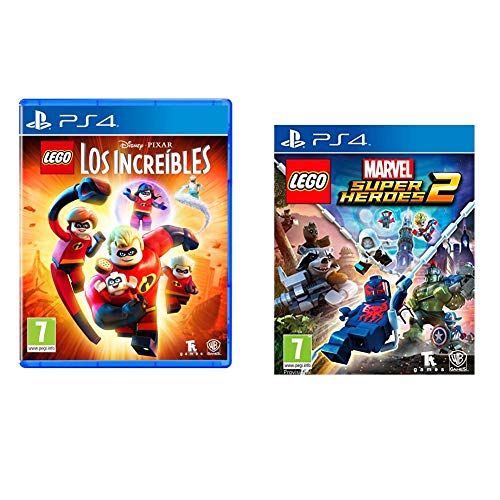 Warner Bros Interactive Spain (VG) LEGO Los Increíbles - Edición Estándar - PlayStation 4 + Lego Marvel Super Heroes 2