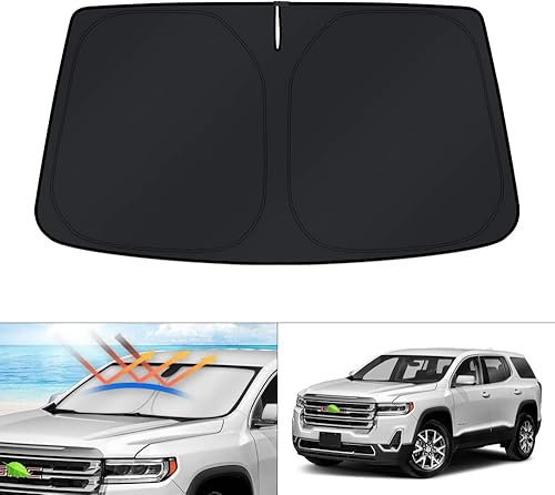 Miniatura 59 de KUST Parasol para parabrisas para BMW X5 2014 2015 2016 2017 2018, accesorios de ajuste personalizado, protector de visera solar plegable, bloquea