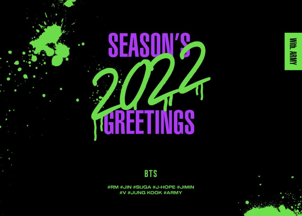 Buy BTS 2022 SEASON'S GREETINGS+Extra Photocards Set Online at