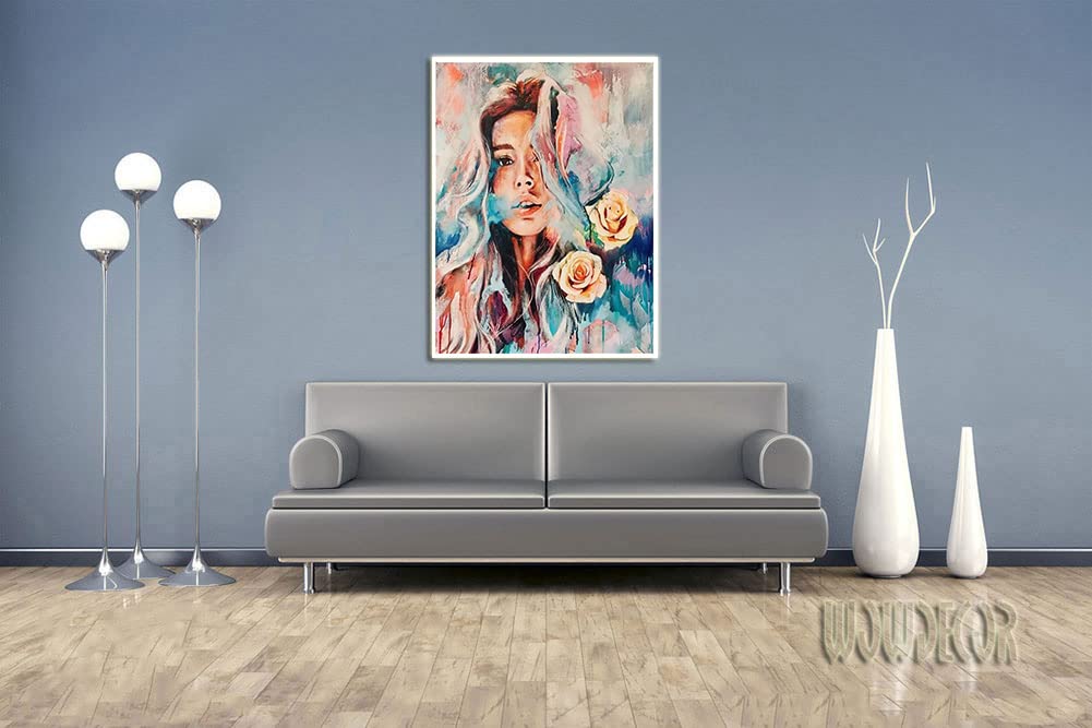 WOWDECOR - Kit per pittura a olio fai da te per adulti e bambini, 40,6