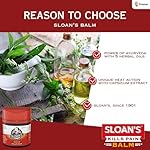 Sloan Balm | Kills Severe Pain | Power of Ayurveda with 5 Herbal Oils | Unique Heat Action with Capsicum Extract 20gm x Pack of 2 - Image 5