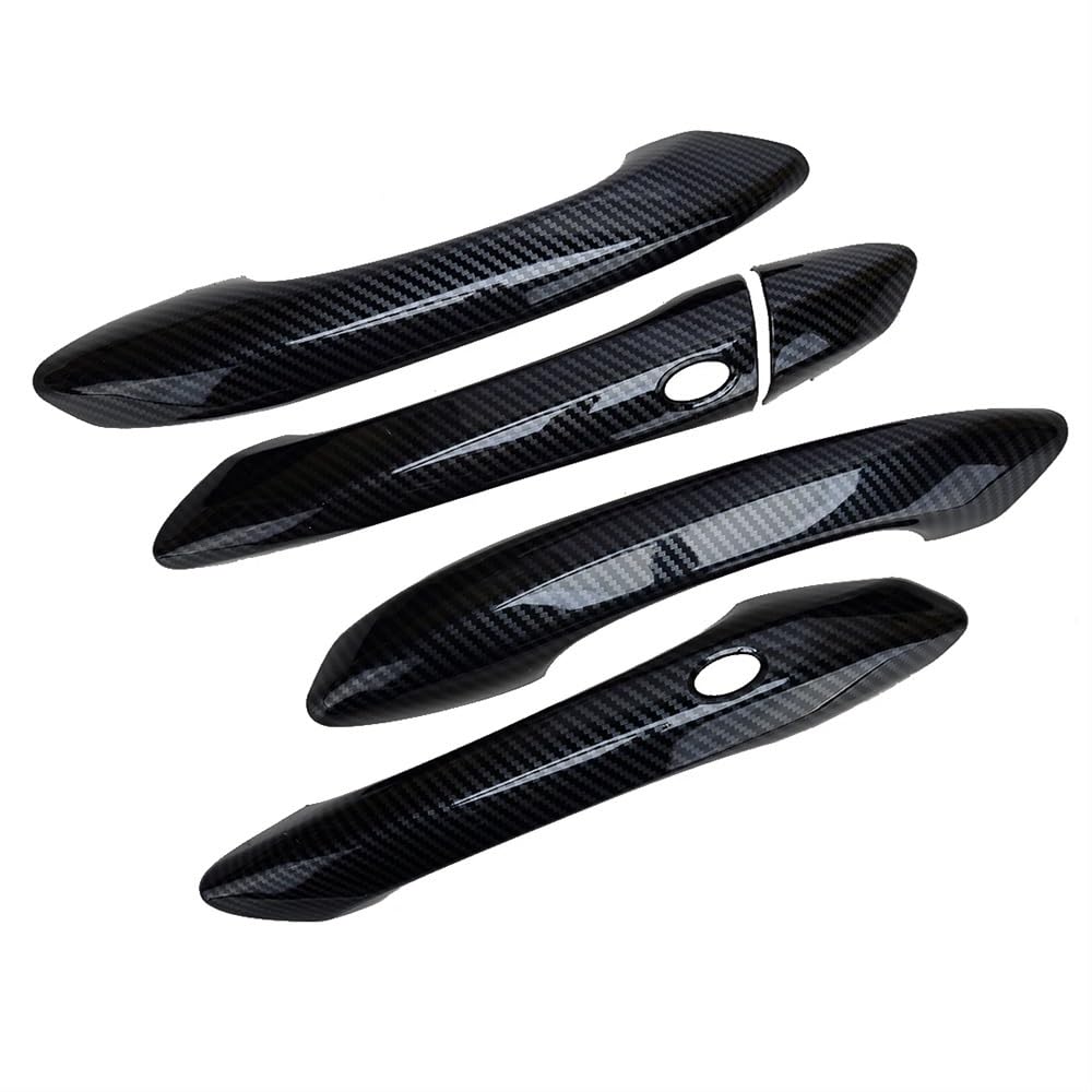 Gteew One Color Side Outer Door Handle 1 Set Car Exterior Side Door Handle Cover Trim Moulding For For Santa For Cruz 2022-2023