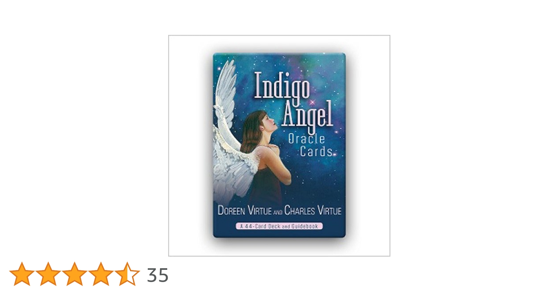 インディゴエンジェルオラクルカード日本語版説明書付 (オラクルカード