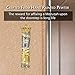Matashi Hand Painted Mezuzah Gold Plated and Crystals (Grey Enamel Mezuzah Jerusalem City) - Home Décor Jewish Holiday Housewarming Present House Blessing Gift for Holiday Festival