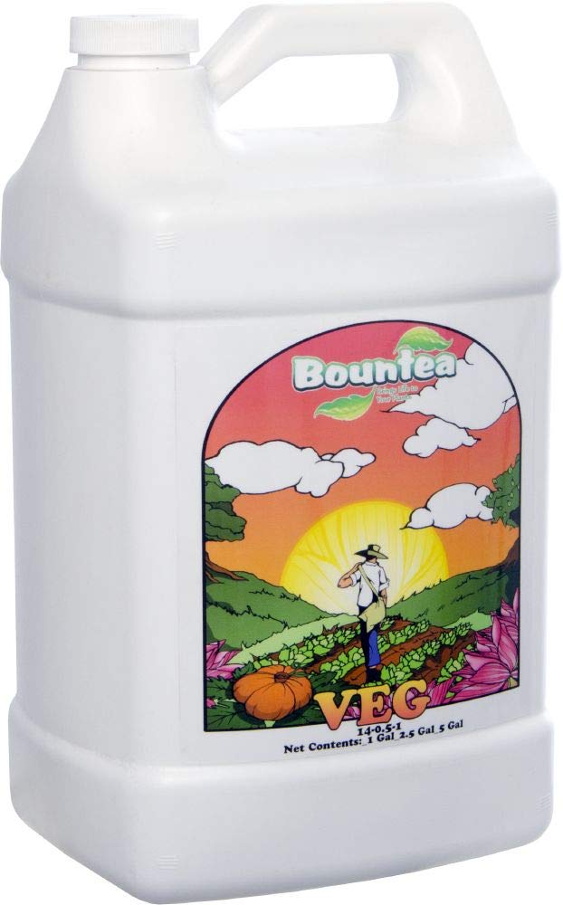 BOUNTEABN3010 Liquid Veg 1 Gal Nutrient, Grey